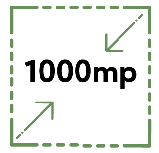 Pachet irigații 1000mp